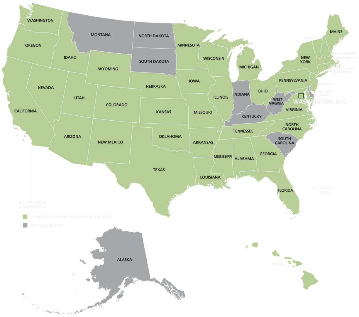 Watershape Consulting Inc License Map