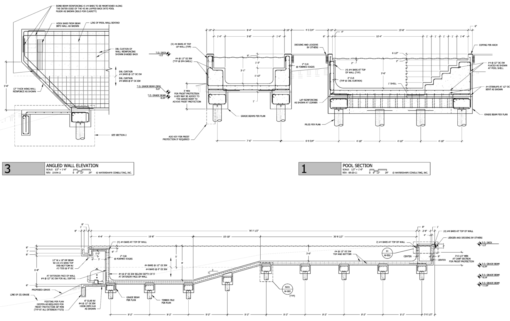 Structural design and engineering by Watershape Consulting, Inc.